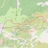 Trace GPS Couloir du Chien depuis le Recoin, itinéraire, parcours