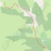 Trace GPS Vacheries d’Anduébis 1er lac, itinéraire, parcours