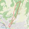 Trace GPS Le Tour des Roches, itinéraire, parcours