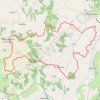 Trace GPS Aubeterre sur Dronne Circuit VTT n°8 27 kms, itinéraire, parcours