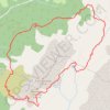 Trace GPS Le tour de la montagne d'Outray, itinéraire, parcours