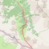 Trace GPS Monte Terranera, itinéraire, parcours