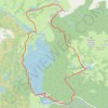Trace GPS L'Etang d'Esparver et le Lac d'Aude autour du Lac des Bouillouses, itinéraire, parcours