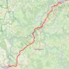 Trace GPS Raid nocturne Le Puy Firminy 2022, itinéraire, parcours