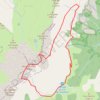 Trace GPS Mont Charvin, itinéraire, parcours