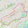 Trace GPS Tournefeuille, le long du Touch, itinéraire, parcours