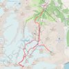Trace GPS Allalinhorn, itinéraire, parcours