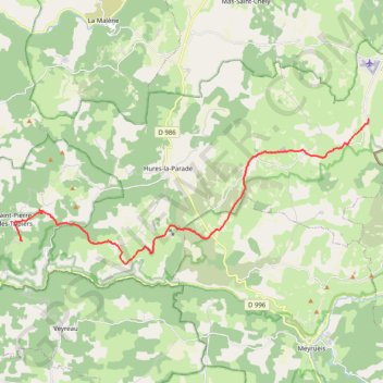 Trace GPS Gorges du Tarn 5-16135185, itinéraire, parcours