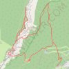 Trace GPS Le Pas de Ragris, l'Aulp du Seuil, itinéraire, parcours