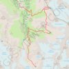Trace GPS Grand Mountet - Cabane d'Ar Pitetta - Col de Milon - Cabane Tracuit - Zinal, itinéraire, parcours