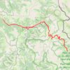 Trace GPS Le Lauzet-Ubaye - Loc’Mat Barcelonette, Saint-Pons, itinéraire, parcours