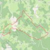 Trace GPS Entre Brousse et Auzelles, itinéraire, parcours