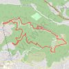 Trace GPS Mont Faron - Toulon, itinéraire, parcours