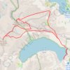 Trace GPS Turon, Trois Conseillers, Ramougn, Néouvielle par les terrasses de Cap de Long, itinéraire, parcours