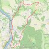 Trace GPS Autour de Seyssel gr65, itinéraire, parcours