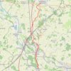 Trace GPS Chemin de Tours (de Sainte-Maure-de-Touraine à Les Ormes), itinéraire, parcours