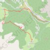 Trace GPS Enaux - Villeneuve-d'Entraunes, itinéraire, parcours