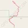 Trace GPS Borrego Springs - Rockhouse Canyon, itinéraire, parcours