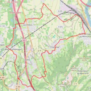 Trace GPS Mon parcours, itinéraire, parcours