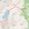 Trace GPS Refuge de Migouélou & Col d'Artouste depuis le Plaa d'Aste, itinéraire, parcours