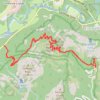 Trace GPS Glacier Point and Union Point via Four Mile Trail, itinéraire, parcours