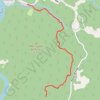 Trace GPS Sentier de la Reine, Roura, Guyane., itinéraire, parcours