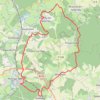 Trace GPS Port, Bougnon, Faverney, Villers, itinéraire, parcours