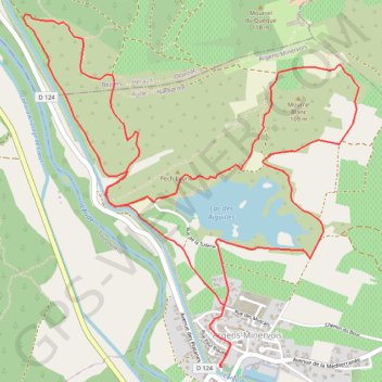 Trace GPS Argens-minervois-11km, itinéraire, parcours
