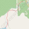 Trace GPS Eagle Lake via Upper Eagle Falls, itinéraire, parcours