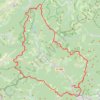 Trace GPS Tour de la vallée de la Thur, itinéraire, parcours