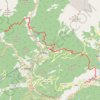 Trace GPS Traversée des Pyrénées - Étape 28, itinéraire, parcours