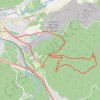 Trace GPS Circuit de la roche Saint Blaise, itinéraire, parcours