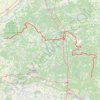 Trace GPS Neuvy-sur-Barangeon - Mont-près-Chambord, itinéraire, parcours