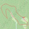 Trace GPS Balade du Refuge du Schelmenkopf à la Petite Verrerie, itinéraire, parcours