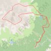 Trace GPS Grande Lance d'Allemont, itinéraire, parcours