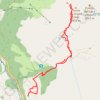 Trace GPS Pointe de la Foglietta, itinéraire, parcours