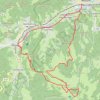 Trace GPS Munster : Crêtes du Sainteinberg, itinéraire, parcours