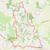 Trace GPS De Laugnac à Cours, un long circuit dans les Serres - Pays de la vallée du Lot, itinéraire, parcours