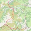 Trace GPS J2 V.Classique Bidarray-Itxassou, itinéraire, parcours