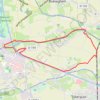 Trace GPS Sentier entre Lys et Canal - Aire-sur-la-Lys, itinéraire, parcours