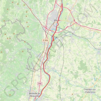 Trace GPS E3, itinéraire, parcours