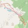 Trace GPS Pic de Cabanatous par les étangs de Bassiès, itinéraire, parcours