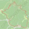 Trace GPS Wackenbach Le Donon Foret de Schirmeck, itinéraire, parcours