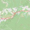 Trace GPS Haut Languedoc - Voie Verte - Mons La Trivalle - Ollargues, itinéraire, parcours