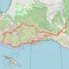 Trace GPS Marseilleveyre avec retour par les Calanques, itinéraire, parcours