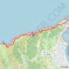 Trace GPS Faro de Higer - Punta Biosnar en AR par le GR® 121, itinéraire, parcours