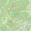Trace GPS Arête des Spitzkoepfe, itinéraire, parcours