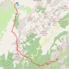 Trace GPS Refuge d'Asinau, itinéraire, parcours