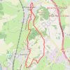 Trace GPS Pougues-les-Eaux - Mont Givre, itinéraire, parcours