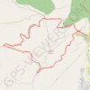 Trace GPS Col du Bougnon - L'Eouve, itinéraire, parcours